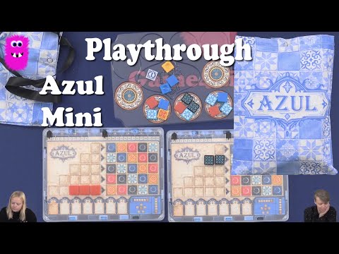 Azul Mini, Playthrough with a cool new travel friendly version