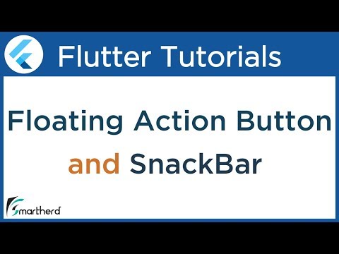 Flutter Floating Action Button FAB and Snack Bar Tutorial Flutter Dart Tutorial 2 9