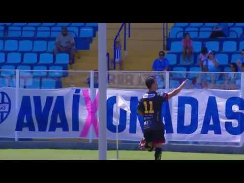 GOL DE JONATAS BELUSSO - AVAI 1 X 1 BRUSQUE - CAMPEONATO CATARINENSE