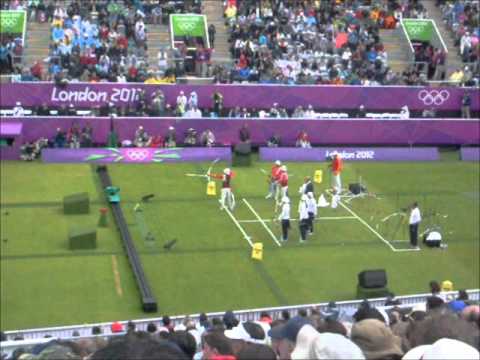 London 2012 Olympics Archery - Women's Team Gold Medal Match Korea v China