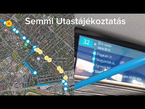 2023.07.02 | A 32-es Busz terelt útvonalon közlekedik és a BKK nem jelzi!!