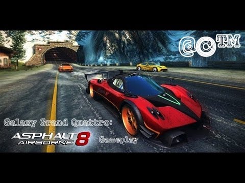 Asphalt 8 Gameplay On The Galaxy Grand Quattro/Win(on Adreno 203GPU)!!!!