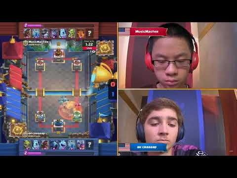 MusicMaster VS Ah Craaaap | 2017 Clash Royale CCGS NA Fall Finals0