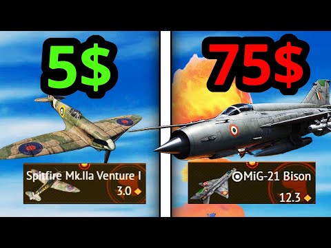 5 $ VS 75 $ PREMIUM-FLUGZEUG-ERLEBNIS (sind sie Ihr Geld wert?) [UK-VERSION]