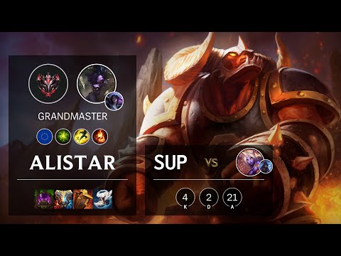 Alistar Support vs Soraka - EUW Grandmaster Patch 11.2