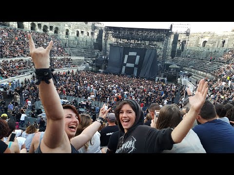 Rammstein Nimes 12-07 ambiance