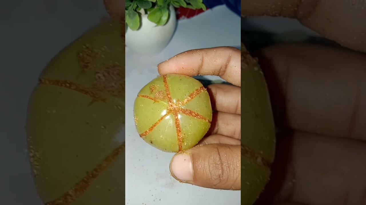 mouth watering Amloki (Amla) #shorts #youtubeshorts #tranding #spicy #food #fruit #amla #masala