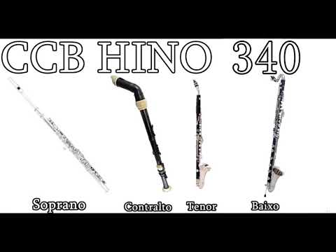 HINO 340 CCB - No Mundo sou Peregrino (Quarteto de Madeiras)