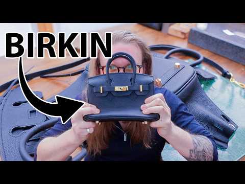 I Cut Open A $400 Hermes Birkin - Not What I Expected!!!!