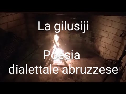 La gelosia non è un piatto tipico abruzzese, ma ora è una pietanza mondiale - Poesia dialettale