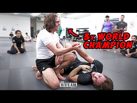 3x No-Gi World Champ vs The B-Team | Gianni Grippo