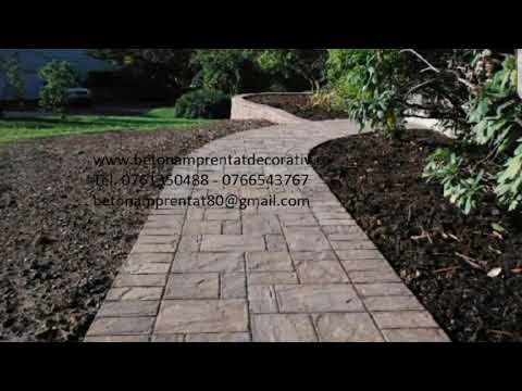 Beton Amprentat Homorâciu -Prahova Tel.0761350488 -0766543767