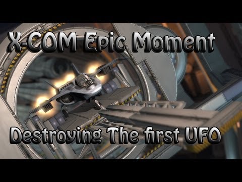 X-COM Epic Moment - Destroying The First UFO