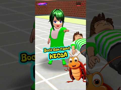 Kak Yuta pingsan takut kecoa 😂 #comedy #nafisash