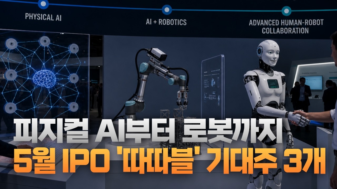 5월 IPO 돈이 몰린다! '따따블' 노리는 기대주 3종목 [주리핑룸]