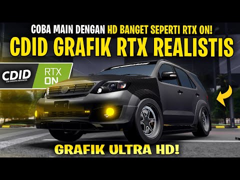 PLAY CDID with RTX Graphics ON 4K, VERY REALISTIC! THE BEST! - Car Driving Indonesia Roblox