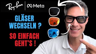 Ray-Ban Gläser wechseln? So einfach geht's! MEGA Veränderung!