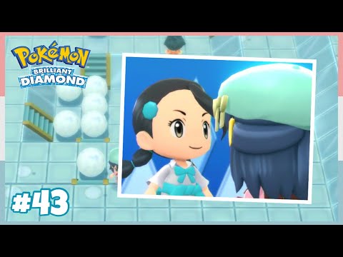 7th Gym Battle VS Candice From Snowpoint City In Pokemon Brilliant Diamond #43 *No Commentary*