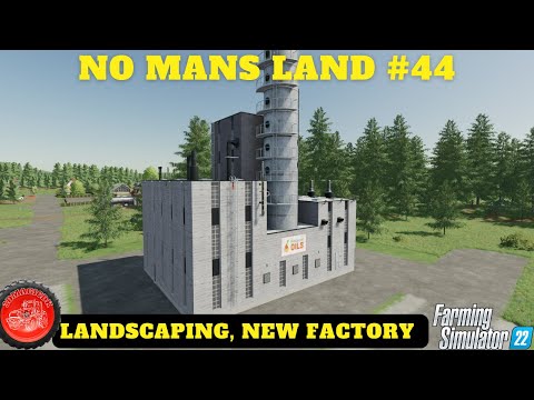 Tree, Grass, Product, Sell, Landscaping, New Factory 🚜 No Man's Land #44 🚜 Timelapse 🚜 FS22