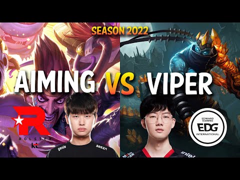 KT Aiming DRAVEN vs EDG Viper VARUS ADC - KR Ranked