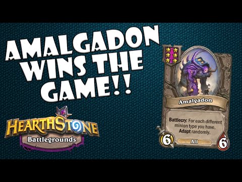 AMALGADON IS THE STRONGEST CARD - Hearthstone Battlegrounds