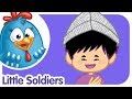 Songs For Kids Little Soldiers Lottie Dottie Chicken UK Nursery Rhymes For Kids