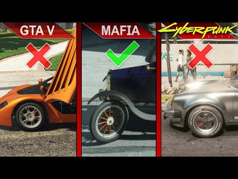 THE BIG COMPARISON | GTA V vs. MAFIA Definitive Edition vs. Cyberpunk 2077 | PC | ULTRA