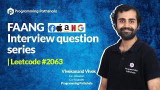 YouTube video '#faang interview question series| Leetcode #2063 | Vowels of all substrings|Reverse lookup technique'