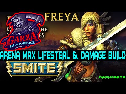 Crazy Good Smite Arena Freya Lifesteal Damage Build |  Smite Arena Freya Lifesteal & Damage