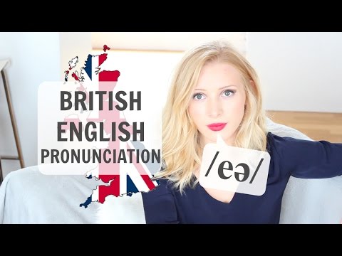 Part of a video titled BRITISH ENGLISH PRONUNCIATION (RP accent) - /eə - YouTube