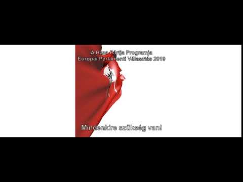 A Haza Pártja Programja az Európai Parlamenti Választásokra-2019