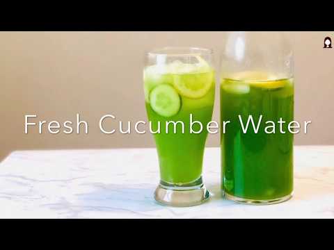 How to Make the Best Fresh Cucumber Water (Agua Fresca) | Cucumber Lemonade | Refreshing Hydrating