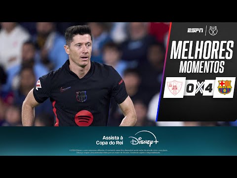 Gols e lances de Barbastro x Barcelona