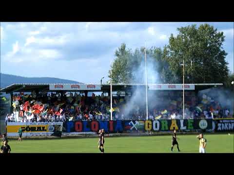 Góral Żywiec - Polonia Bytom (31.07.2021) / Doping i oprawy