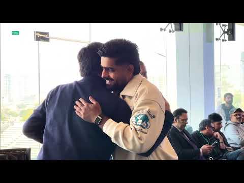 Pakistan players are in the house at Gaddafi Stadium, Lahore 🏟️ #NewEra ⚡#HBLPSL