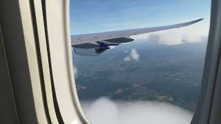 続:フライトシミュレーターで景色を眺める動画 作業用 飛行機の音　環境音　ASMR