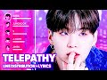 BTS Telepathy Line Distribution Lyrics Color Coded PATREON REQUESTED