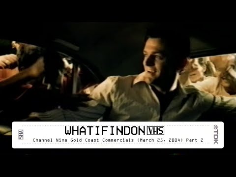 Channel Nine Brisbane Commercials (March 25, 2004) Part 2