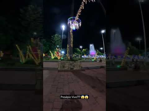 Presépio Vivo?? Natal em Uchoa #turismo #natal #4K #passeionoturno #gopro #natal2025 #viajar #viral
