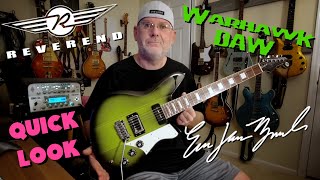 Video thumbnail for Reverend Warhawk DAW Quick Look by Eric Jason Brock