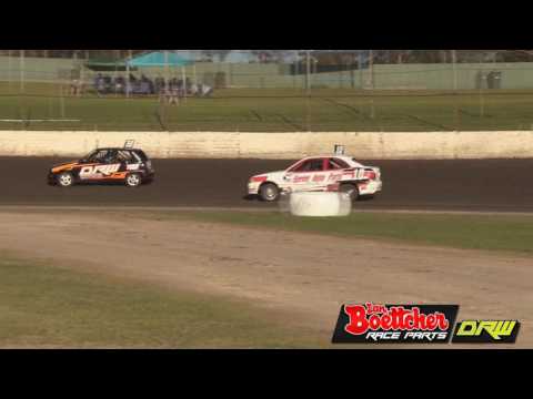Junior Sedans - Heat 4 - Australian Title - Borderline Speedway - 06.01.17