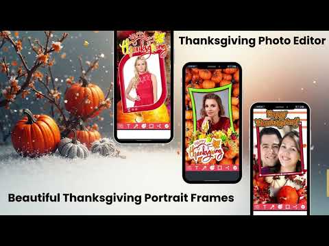 Thanksgiving Photo Frames 2025