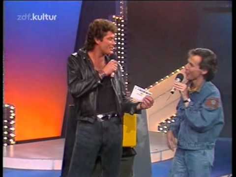 David Hasselhoff - Looking for Freedom (ZDF Hitparade 22.03.1989)