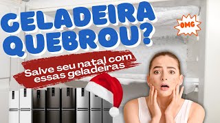 Natal com geladeira quebrada?  Encontre o modelo que se encaixa na sua casa. (Black Friday)