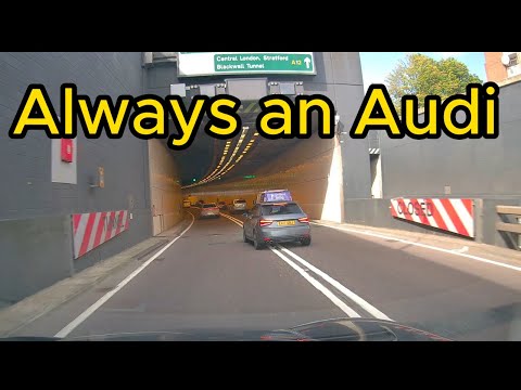 Bad UK Driving Vol 229, No Cyclist but plenty of Audi's