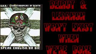 S.O.D. ~ Fuck the Middle East (lyrics)