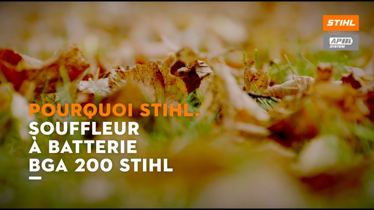 Souffleur à batterie STIHL BGA 200