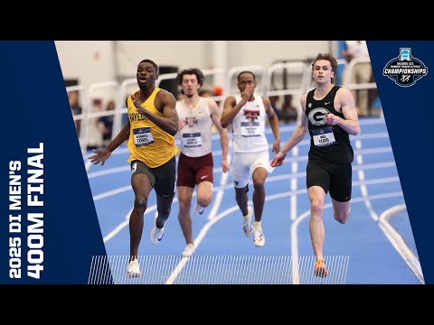 Men's 400m - 2025 NCAA indoor track and field championships
