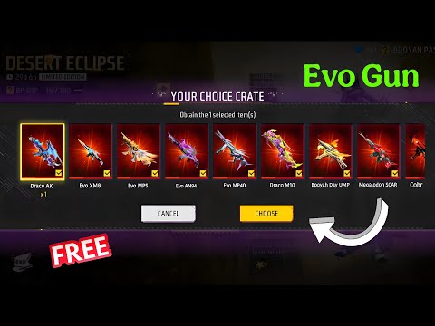 CLAIM ✅ EVO GUNS 🤯 DRACO AK + COBRA MP40 😍 NEW EVENT FF 🤑 FREE DIAMONDS FF 💎 GARENA FREE FIRE 🔥🔥