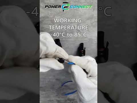 Mc4 Solar Connector video 5
